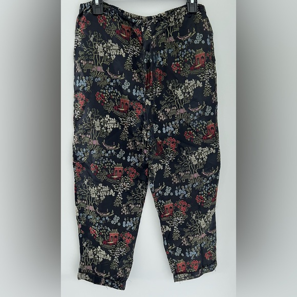 Japanese Print Matching Set Embroidered Black - classic - Picture 7 of 7